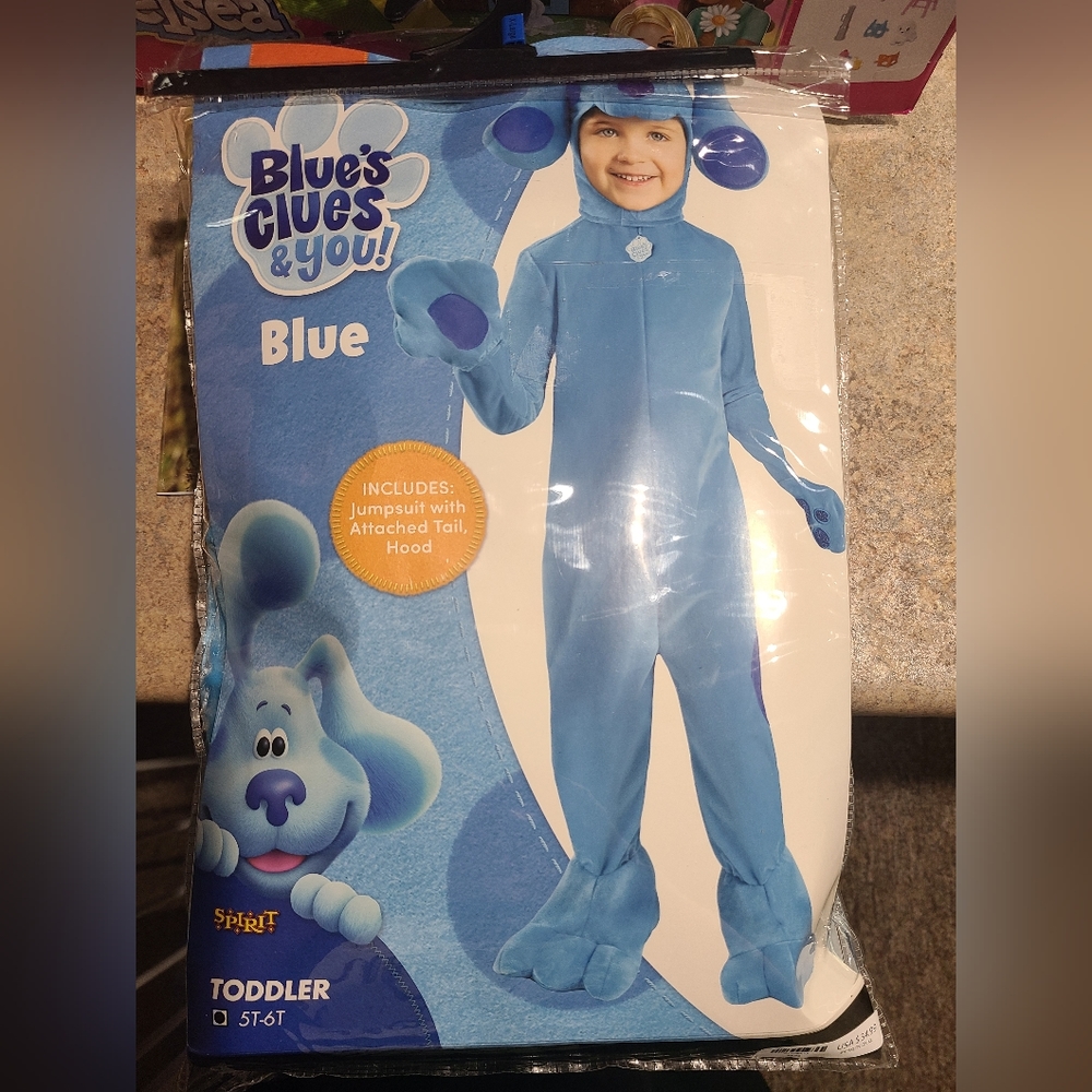Blues Clues Costume 5T/6T